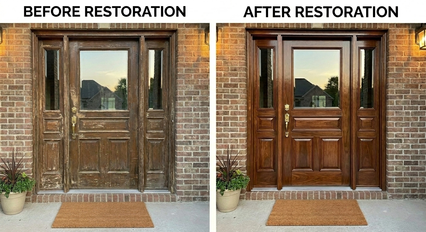 Front Door Refinishing